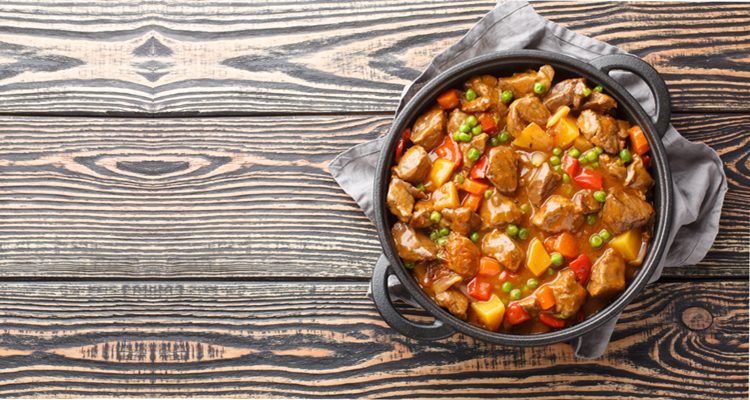 Würziges Gemüse-Rindfleisch-Gulasch - gustoreich.at