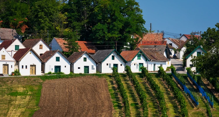 Kellergassen in Niederösterreich