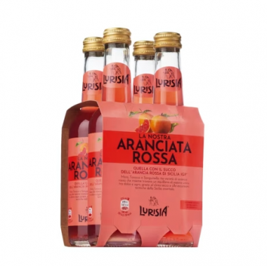 Aranciata Rossa - Blutorangenlimonade 4 x 275 ml