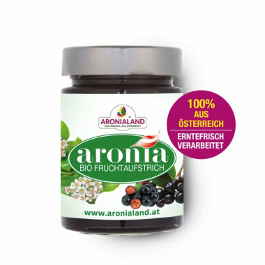 Aronia Bio-Fruchtaufstrich 210 Gramm