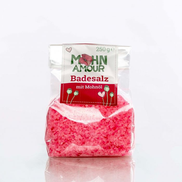 Badesalz mit Mohnöl 250 g
