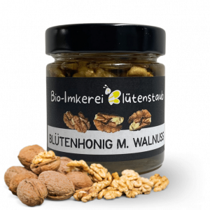 Bio-Blütenhonig mit Bio-Walnuss