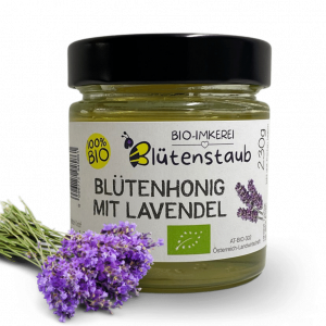 Bio-Blütenhonig mit Lavendel