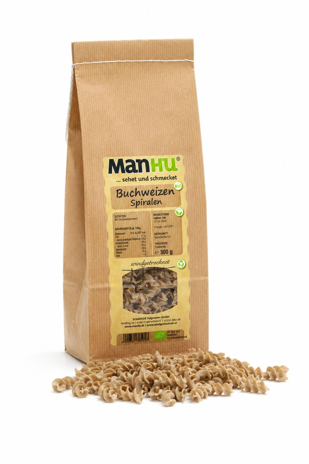 BIO ManHu Buchweizenfusili