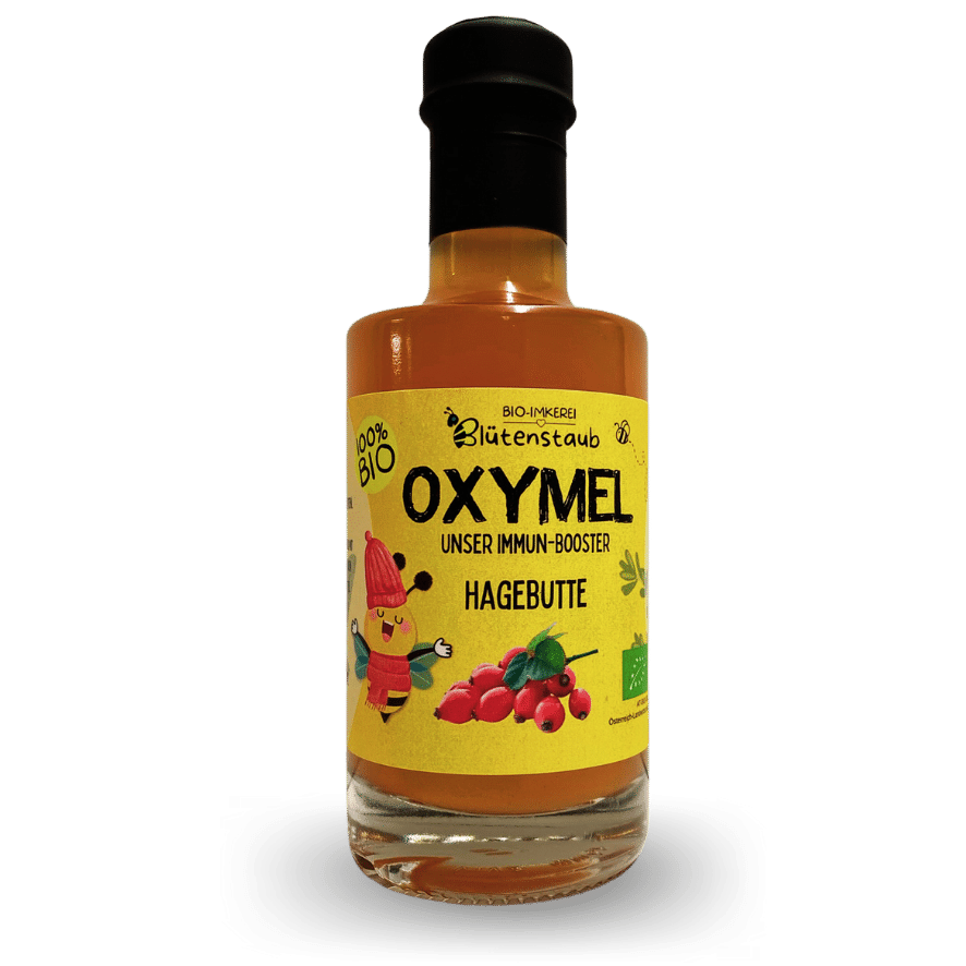 Bio-Oxymel mit Hagebutte