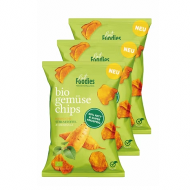 Bio Süßkartoffelchips – 3er Vorteilspaket