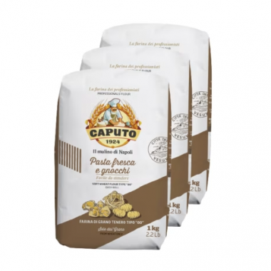 Caputo Pastamehl Für Pasta Fresca & Gnocchi – Vorteilspaket 3x1kg