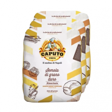 Caputo Semola – Hartweizengrieß – Vorteilspaket 3x1kg