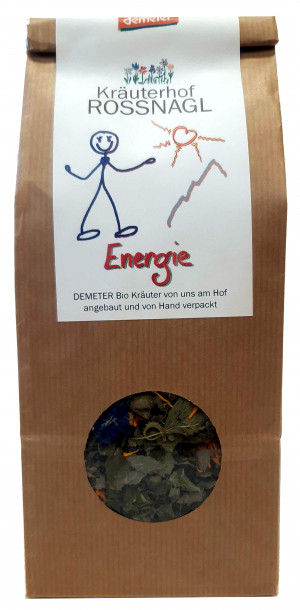 Energie, Demeter, Bio, 50g, Kräuterteemischung