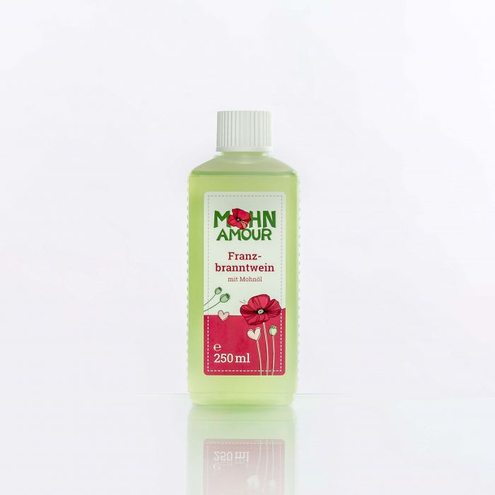 Franzbranntwein mit Mohnöl