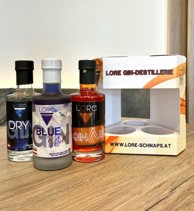 Gin 3er Geschenkkarton