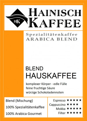 Hauskaffee (500g Kaffeebohnen)