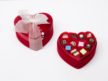 Herz für DICH - 12 Liliput Pralinen - Hochzeit