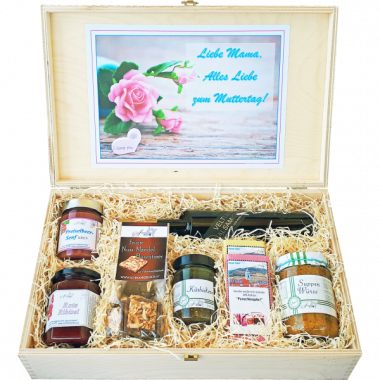 Holzkassette "Muttertag pikant"
