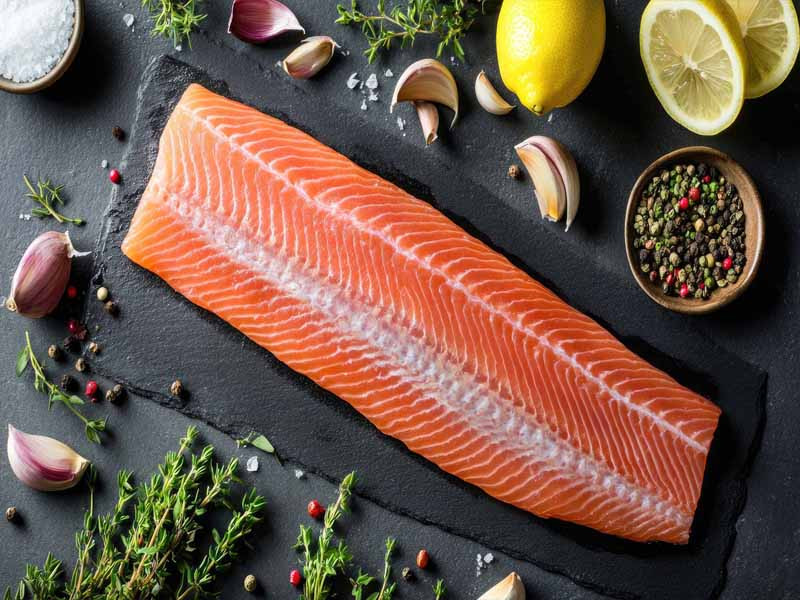 Irischer Wildwasserlachs"SUPERIOR" geräuchert 500 g
