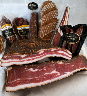 Kärntner Speck Jausen Vorrat der lange haltbar ist  zum SUPERSONDERPREIS