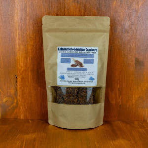 Leinsamen-Gemüse Cracker