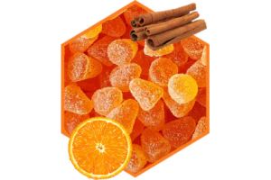 Mini-Gelee Orange mit Honig und Zimt