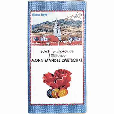 Mohn-Mandel-Zwetschkenschokolade