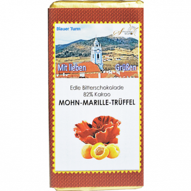 Mohn-Marille-Trüffelschokolade