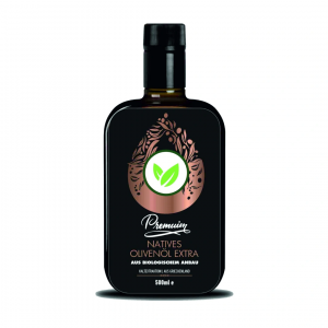 Natives Olivenöl Extra Premium aus biologischem Anbau 500 ml