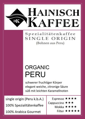 Organic Peru (250g) gemahlen für Filterkaffee