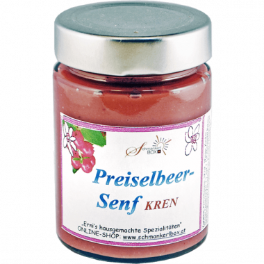 Preiselbeer-Kren Senf