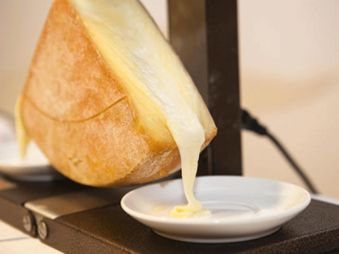 Raclette für Fondue