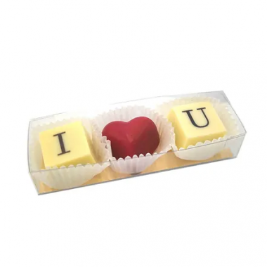 Ritonka "i love you" 3er Pralinen Muttertag