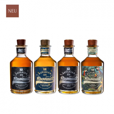 RUMULT Rum-Kollektion - 4 köstliche Rumsorten