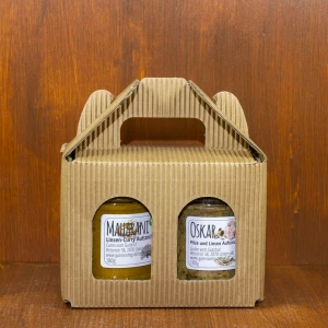 2 Aufstriche (oder Apple Butter) Geschenk Pack