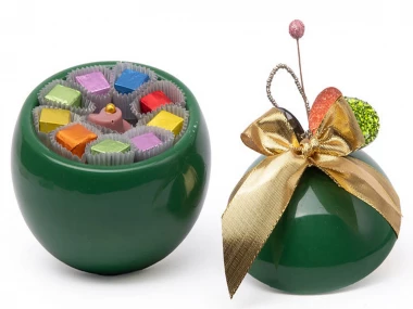 20 Nougatwürfel Froschkönig (Geschenk)