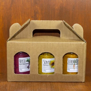 3 Aufstriche (oder Apple Butter) Geschenk Pack