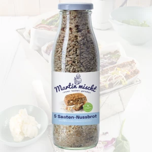 5 Saaten-Nussbrot Backmischung