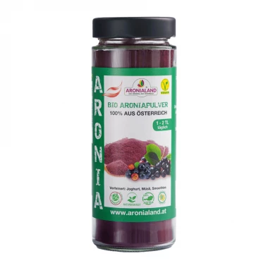Aronia Bio Pulver 185 g