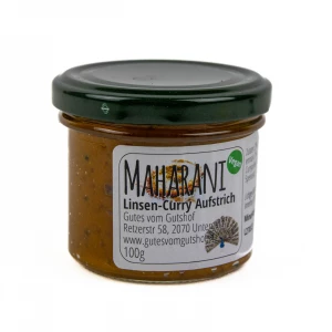 Aufstrich „Maharani“ Linsen-Curry-Apfelmuß