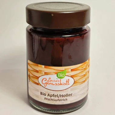 Bio Apfel / Holler Fruchtaufstrich (200g)