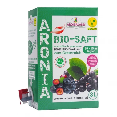 Bio Aroniasaft 3 Liter
