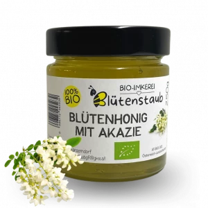 Bio-Blütenhonig mit Akazie