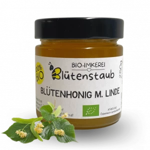 Bio-Blütenhonig mit Linde