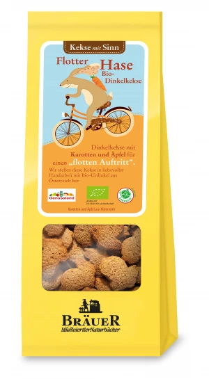 Bio Dinkelkekse "Flotter Hase"