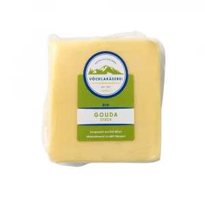 Bio-Gouda 250g - Traditionell hergestellter Schnittkäse aus Bio-Rohmilch