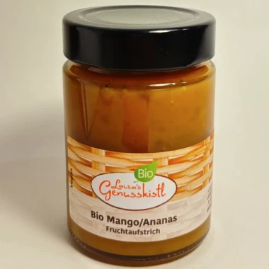 Bio Mango / Ananas Fruchtaufstrich (200g)