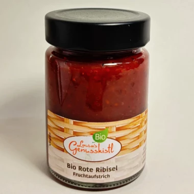 Bio Rote Ribisel Fruchtaufstrich (200g)
