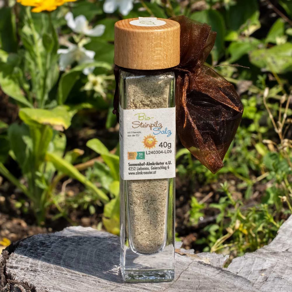 Bio Stein- und Herrenpilzsalz 40g