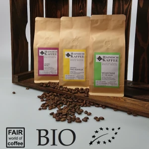 Biokaffee Kennenlernpaket (3 x 250g Kaffeebohnen)