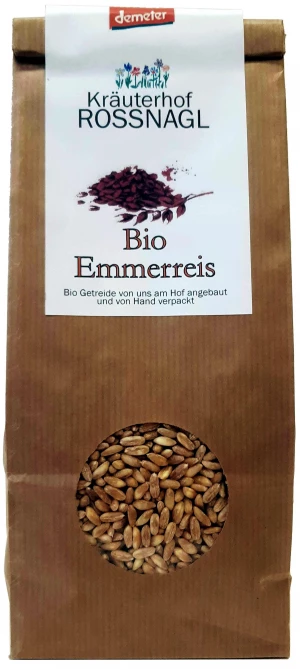 Emmerreis, Demeter, Bio, 500g, Getreidereis, lose