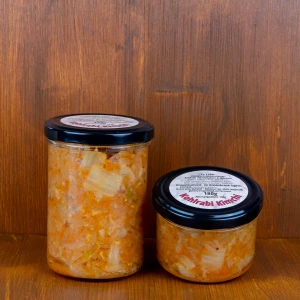 Fermentiertes Kohlrabi-Kimchi