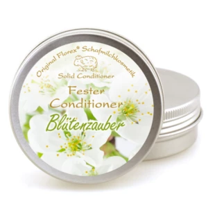 Fester Conditioner mit Schafmilch Blütenzauber | 50g