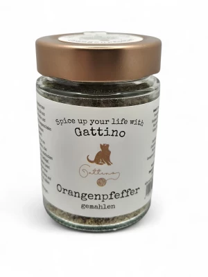 Gattino's Orangenpfeffer gemahlen 80 g